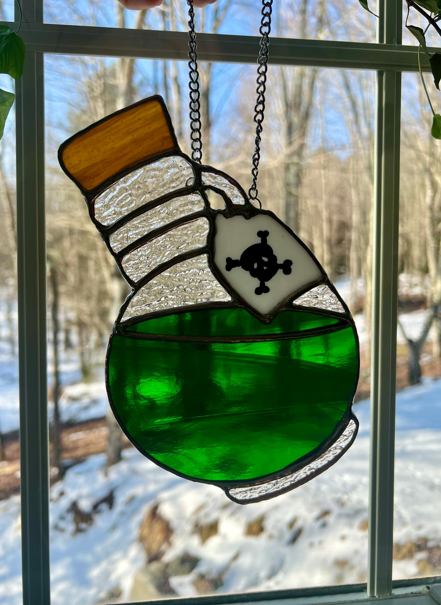 Stained Glass Potion Bottle