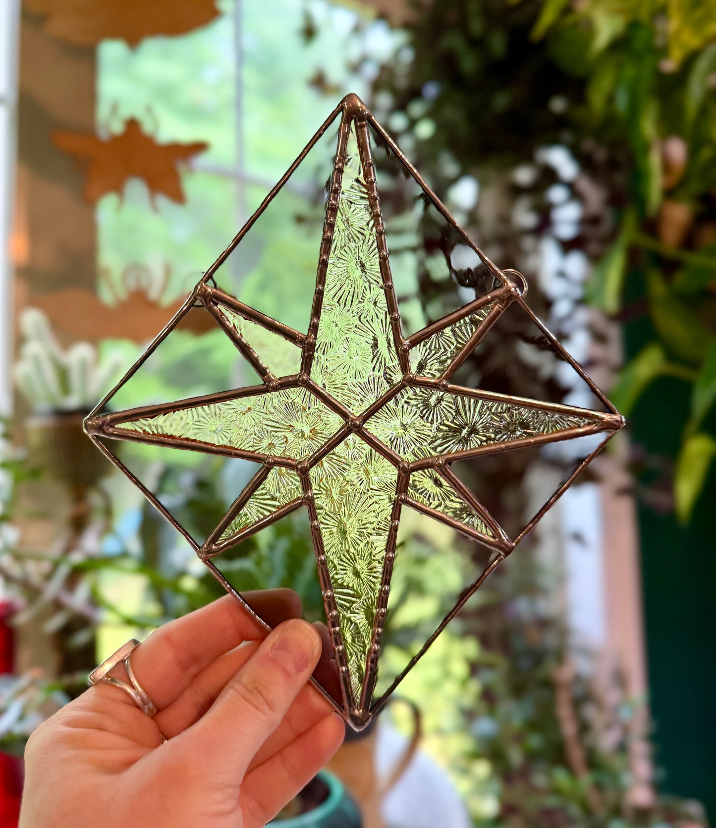 Stained glass stars