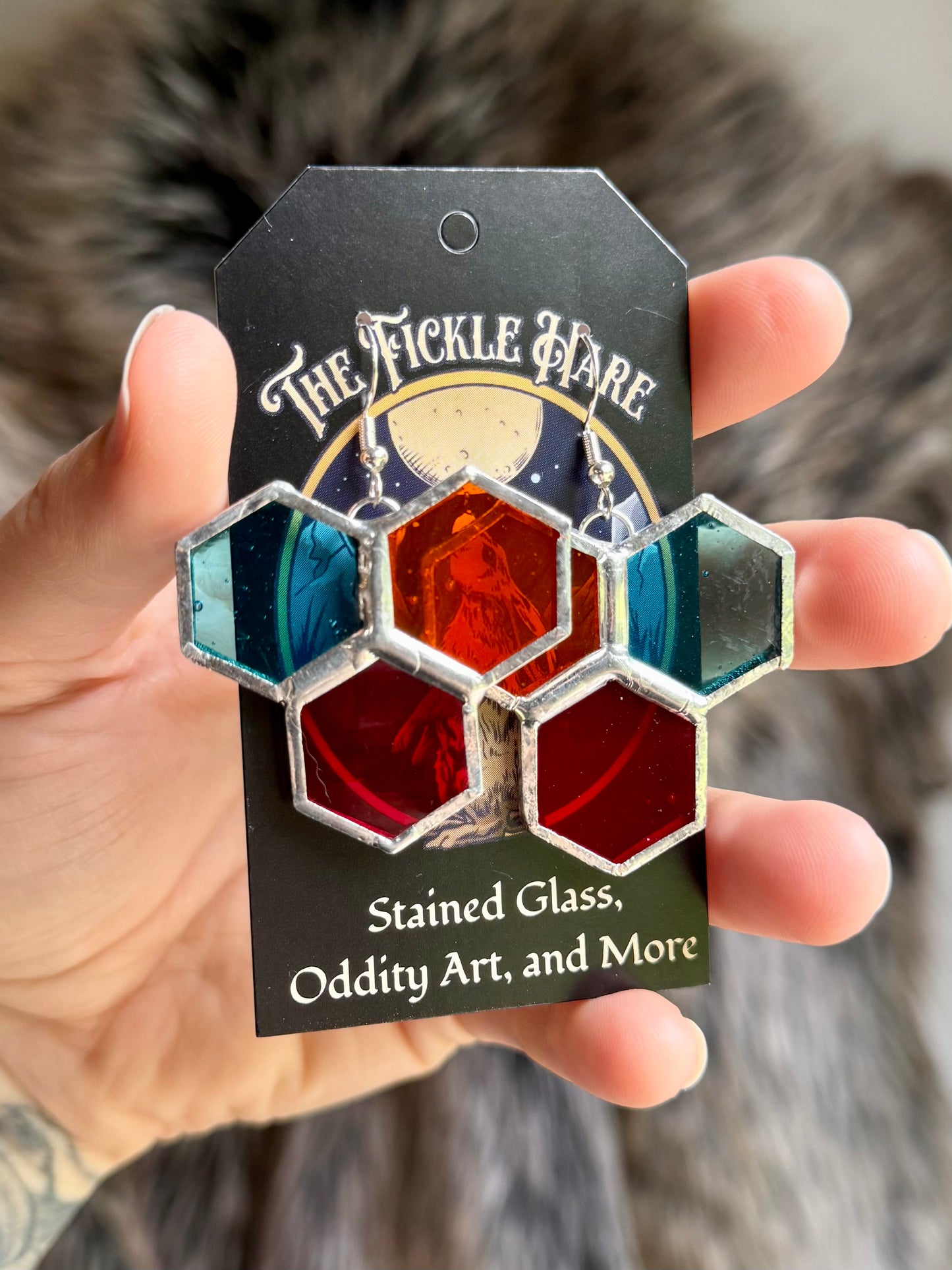 Honeycomb Earrings
