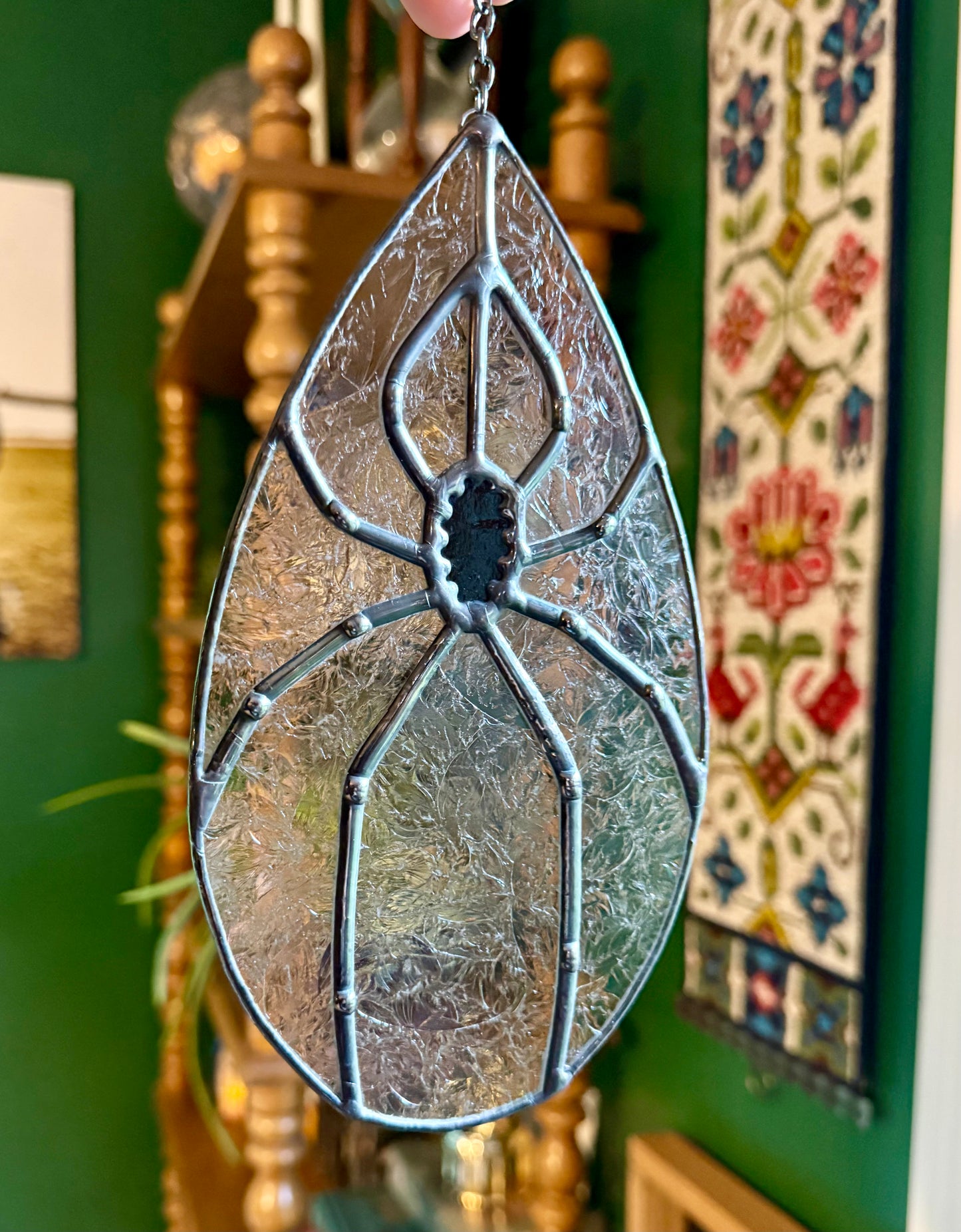 Spider Stained Glass