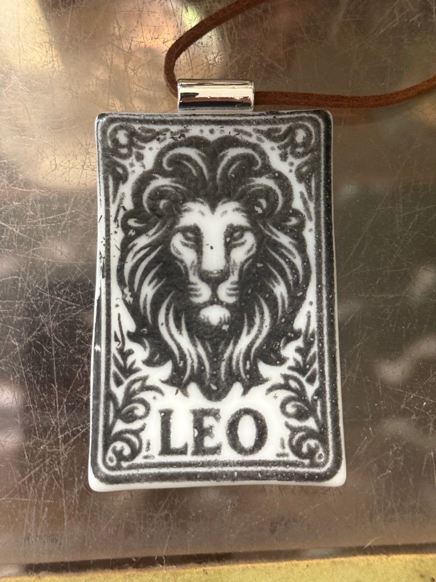 Glass Zodiac Ornament / Charm