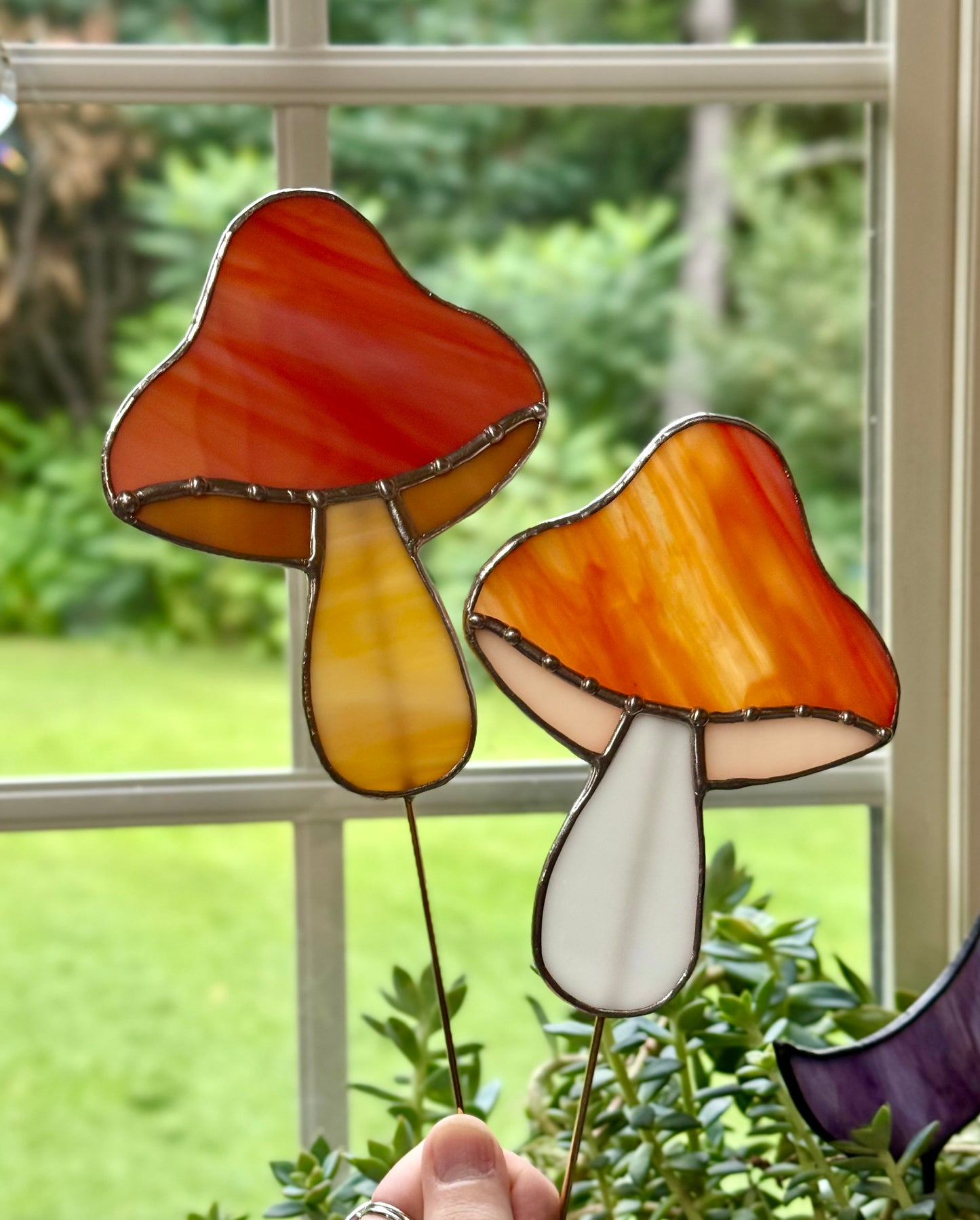 Mushroom stakes