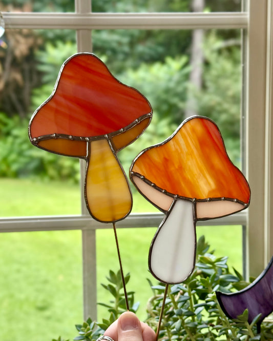 Mushroom stakes