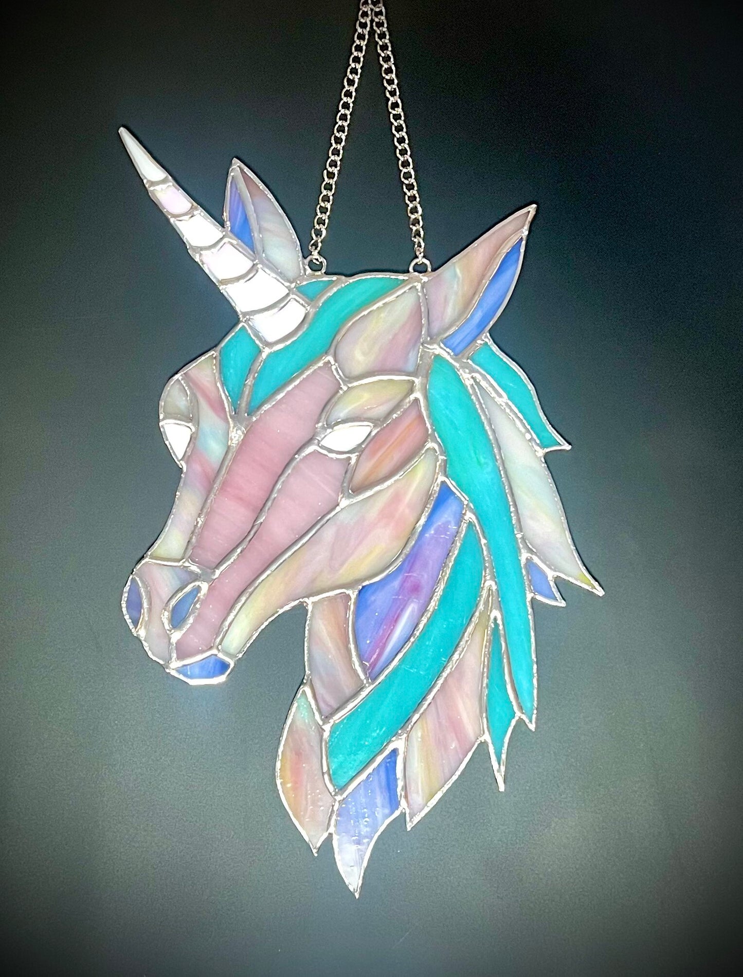 Stained Glass Unicorn