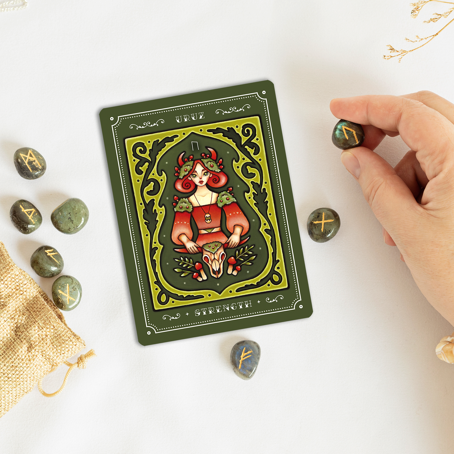 Weird Weavings - Threads of Feminine Wisdom Rune Oracle Deck