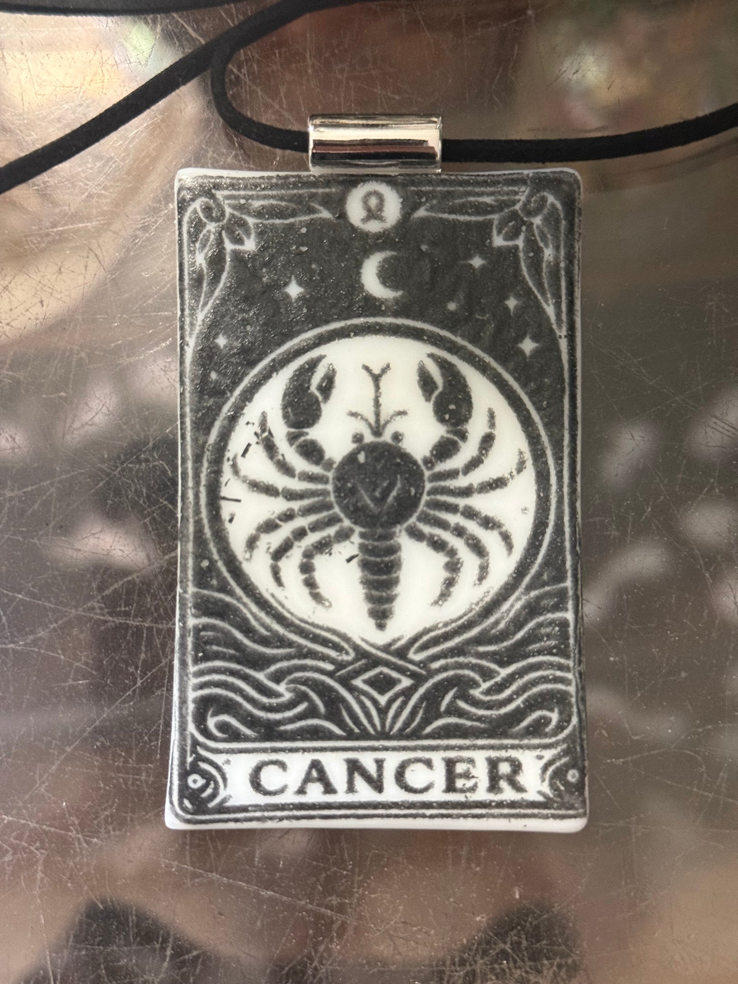 Glass Zodiac Ornament / Charm