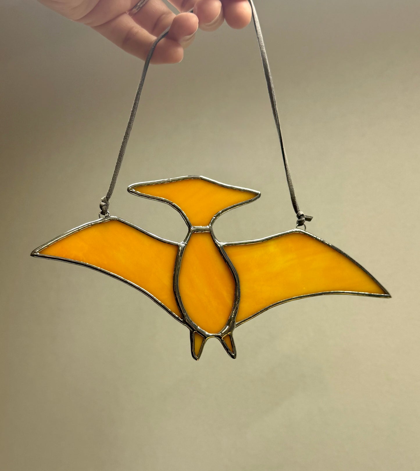 Dinosaur Stained Glass Suncatchers