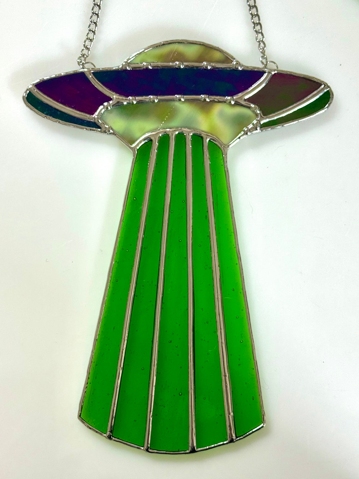 UFO Space Ship Alien Suncatcher
