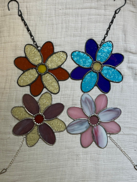 Stained Glass Flowers