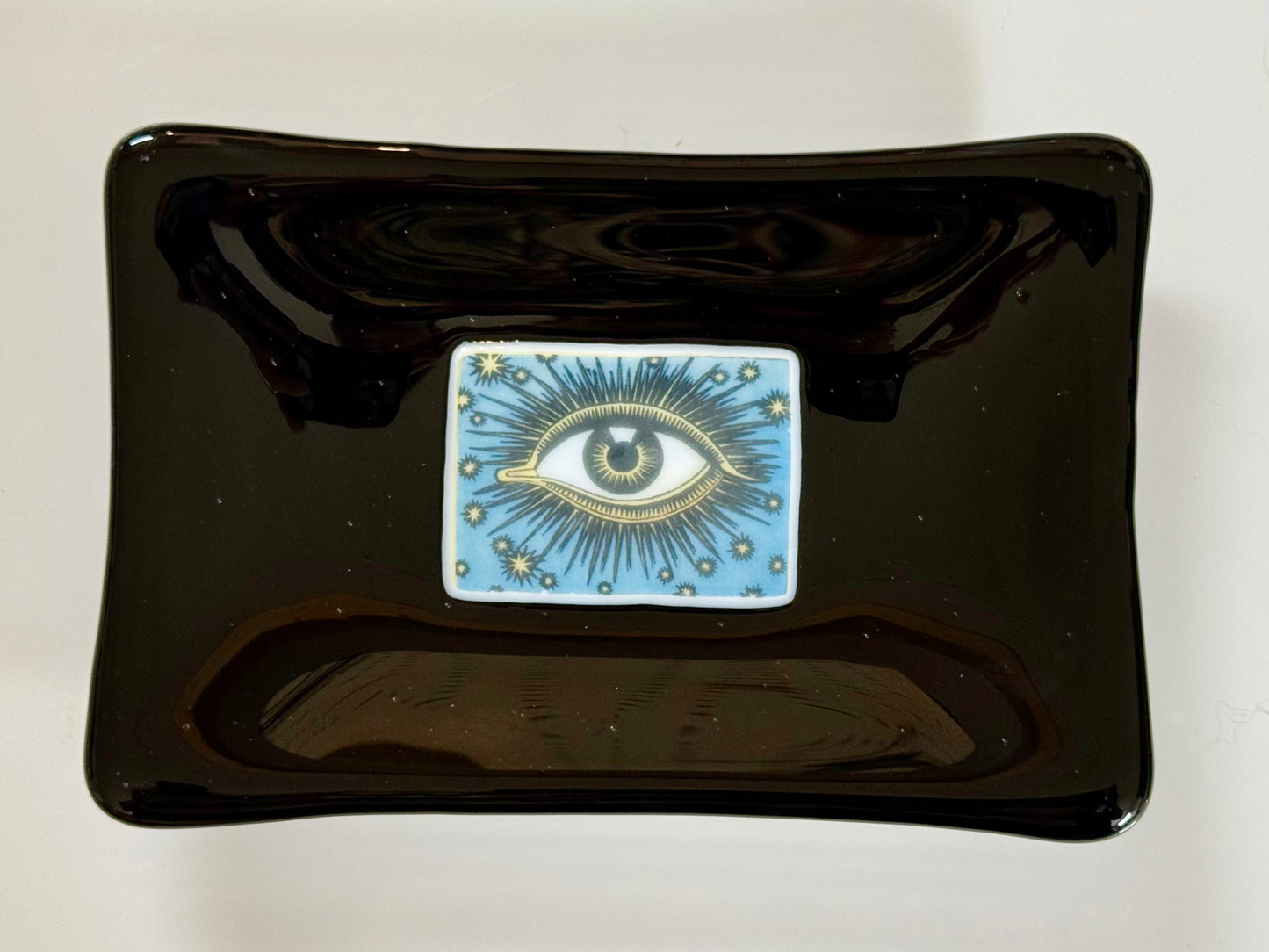Evil Eye Offering Dish, Trinket Tray, Soap Dish