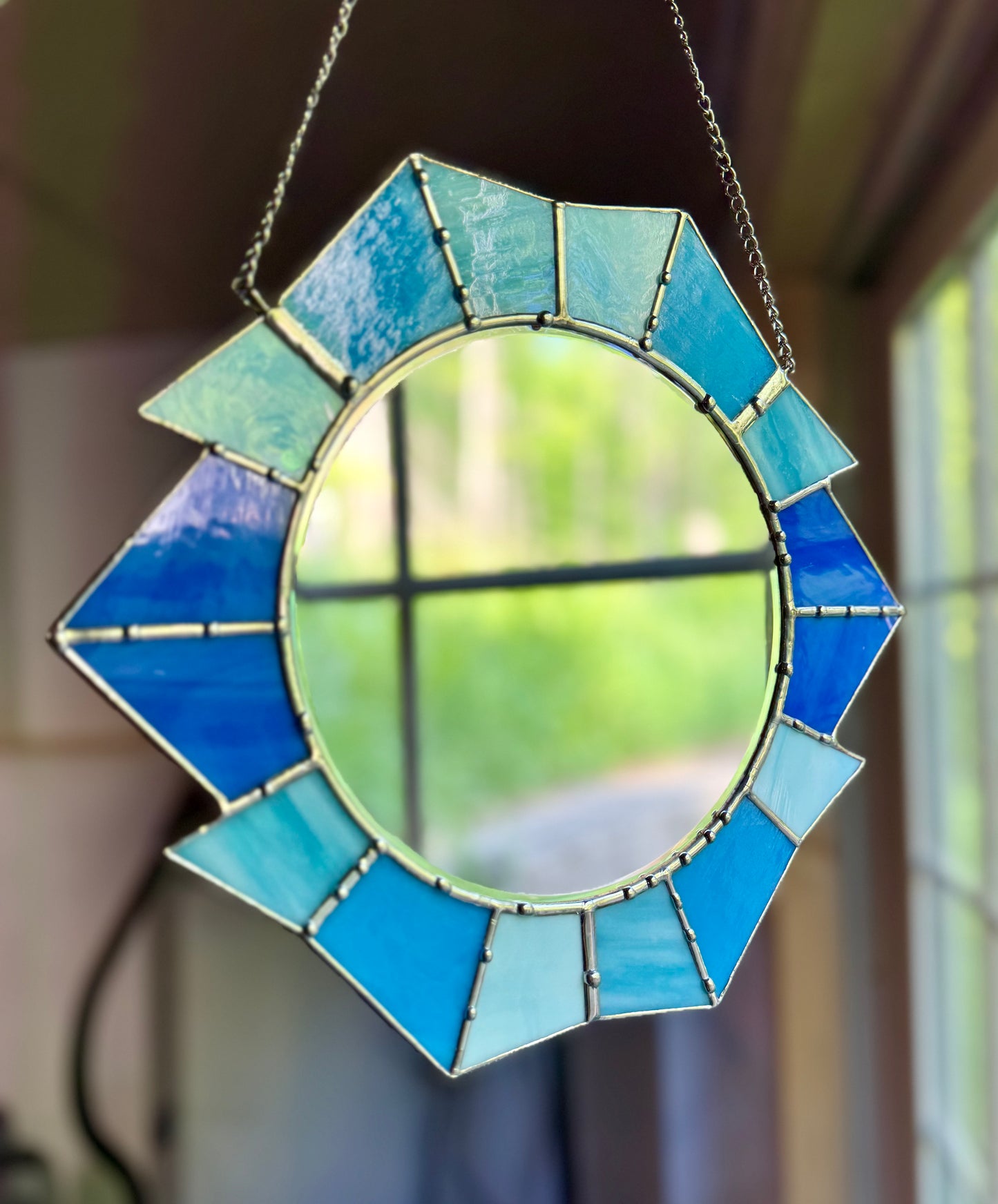 Stained Glass Mirror