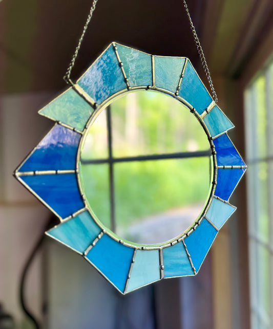 Stained Glass Mirror
