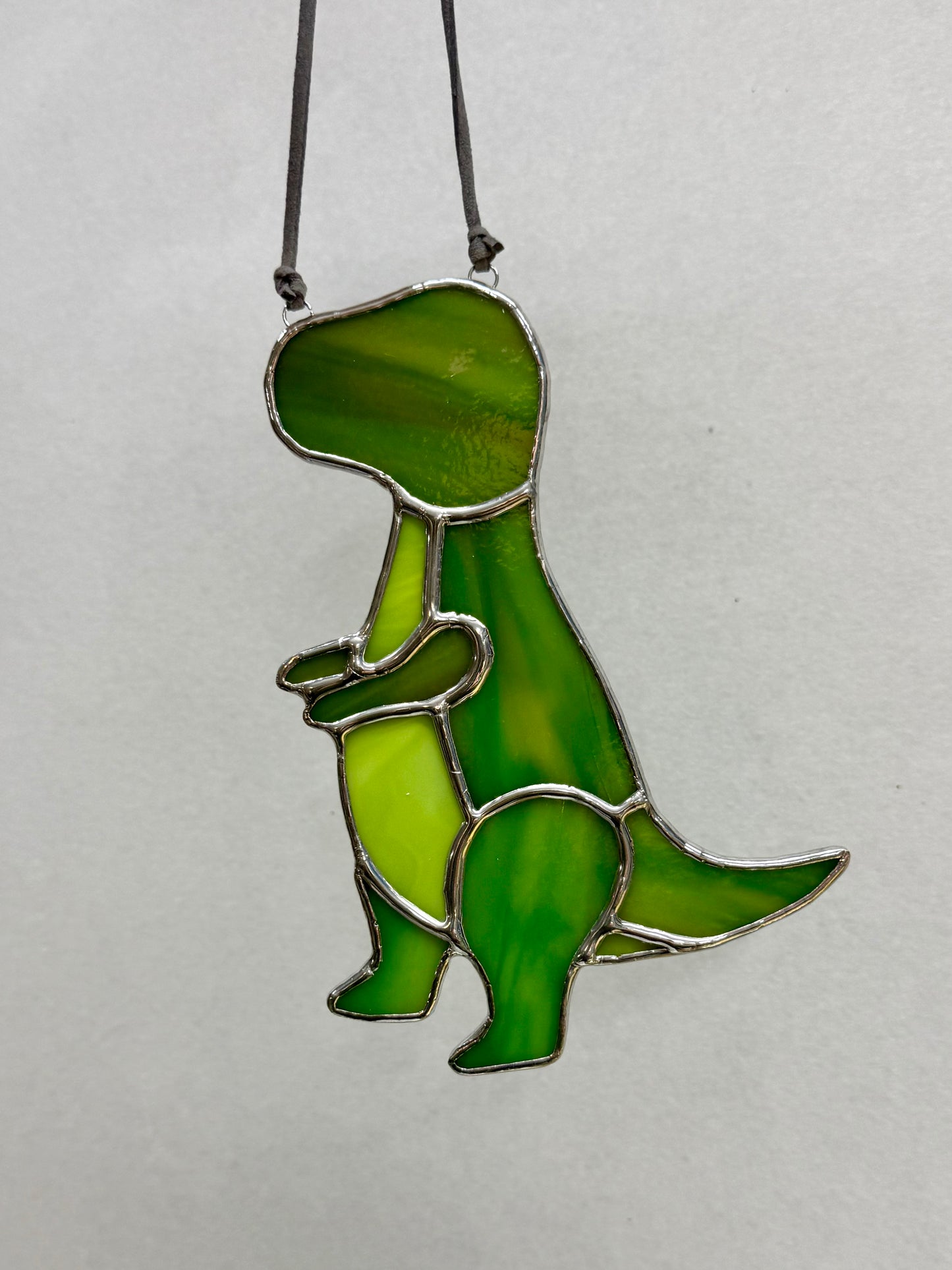 Dinosaur Stained Glass Suncatchers