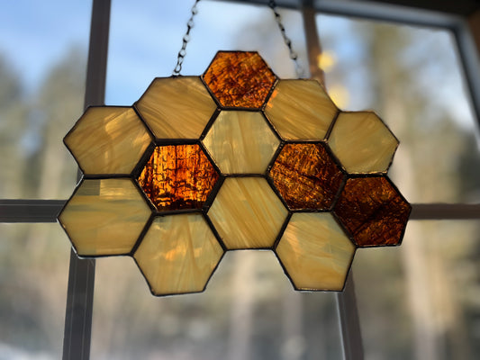Honeycomb Stained Glass